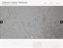 Tablet Screenshot of dreamhomefinishes.com